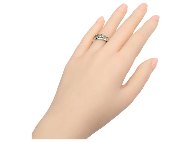 Cartier Trinity 1998 Christmas Ring Weißgold - Ansicht 2