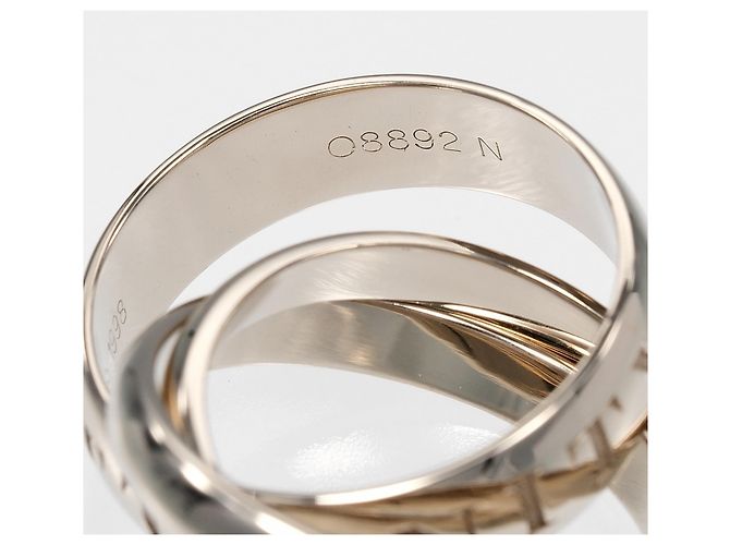 Cartier Trinity 1998 Christmas Ring Weißgold - Ansicht 8