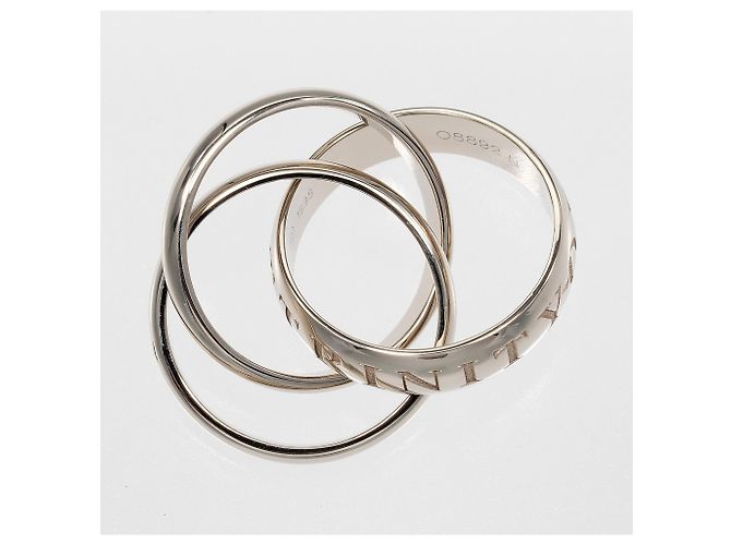 Cartier Trinity 1998 Christmas Ring Weißgold - Ansicht 9