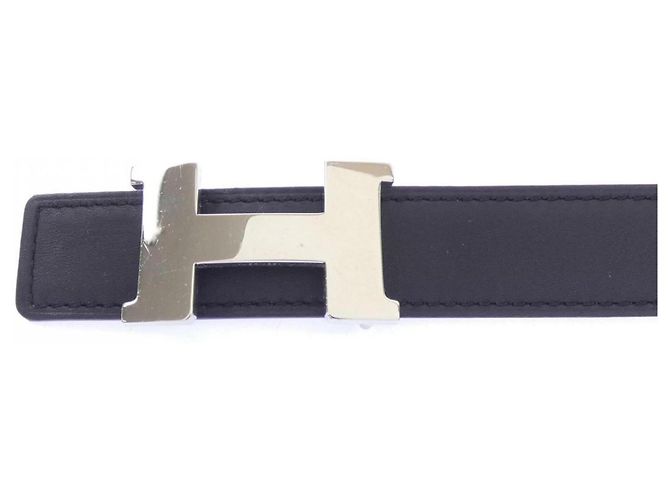 Hermès Hermes Mini Constance 24mm Reversible Belt Brown Black - view 2