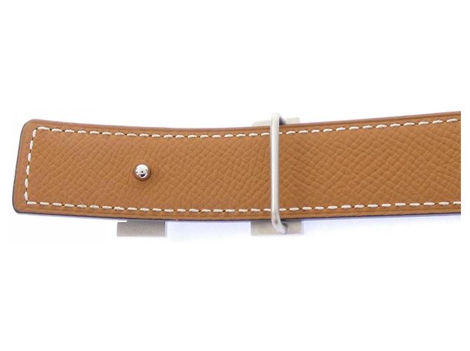 Hermès Hermes Mini Constance 24mm Reversible Belt Brown Black - view 3