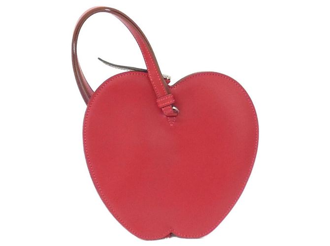 Hermès Hermes POMME Tutti Frutti Handbag Pouch Rosso - vista 2