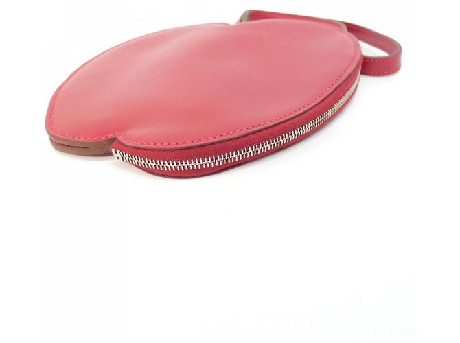 Hermès Hermes POMME Tutti Frutti Handbag Pouch Rosso - vista 3