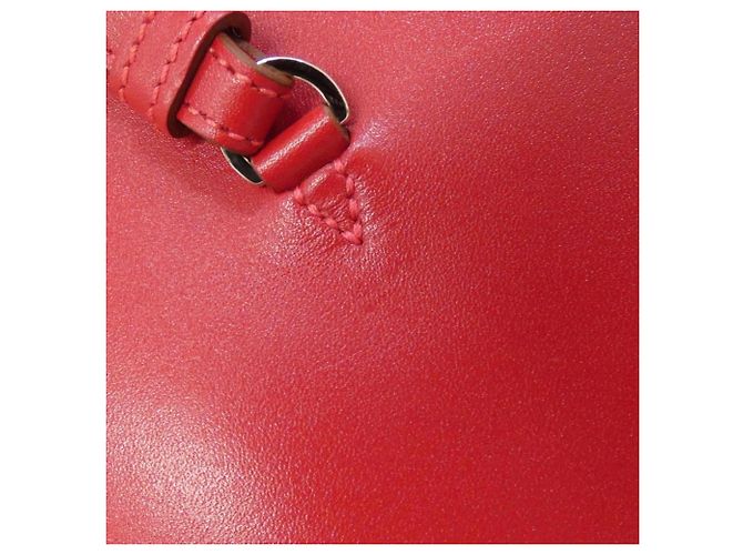 Hermès Hermes POMME Tutti Frutti Handbag Pouch Rosso - vista 5