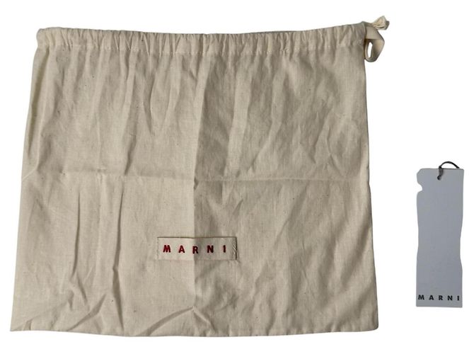 Marni Trunk Nano Schultertasche Braun - Ansicht 15