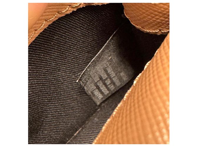 Marni Trunk Nano Schultertasche Braun - Ansicht 9