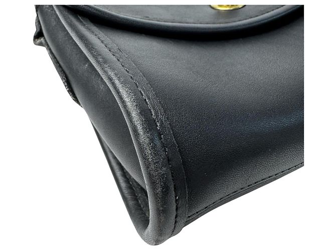 Coach OLD COACH German Snap Schultertasche Schwarz - Ansicht 11