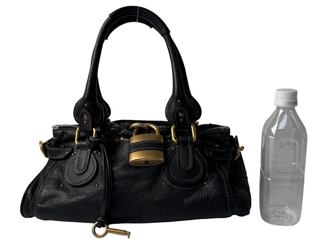 Borsa a mano Chloé Chloe Paddington Nero - vista 11