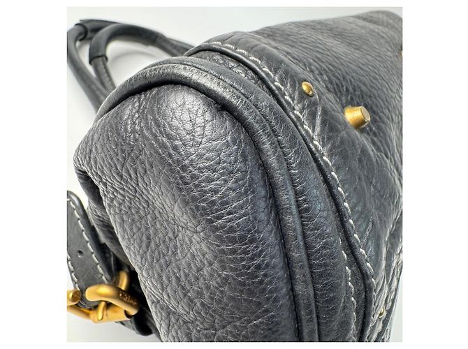 Borsa a mano Chloé Chloe Paddington Nero - vista 14