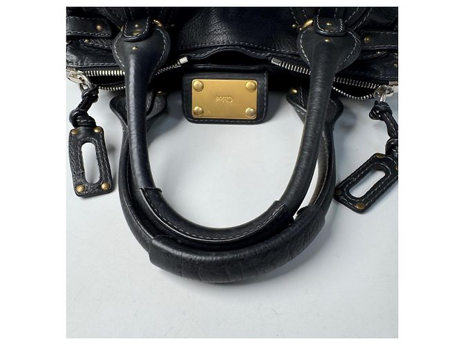 Borsa a mano Chloé Chloe Paddington Nero - vista 6