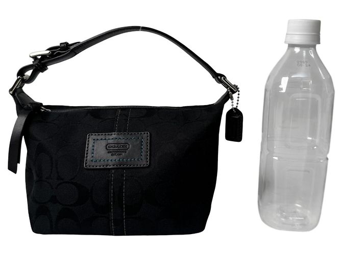 Coach Signature Mini Accessoire-Tasche Schwarz - Ansicht 8
