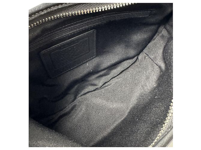 Bolsa Coach Half Moon One-Shoulder Bag Preto - vista 7