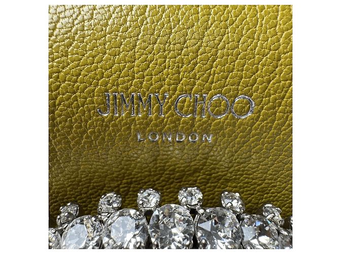 Borsa a tracolla 2-way Madeline Jimmy Choo Giallo - vista 12