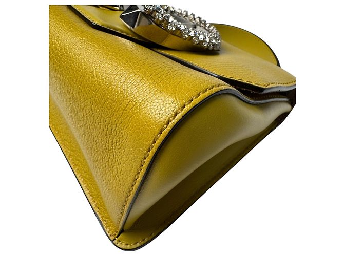 Borsa a tracolla 2-way Madeline Jimmy Choo Giallo - vista 16