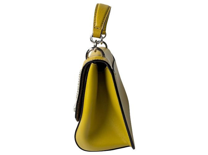 Borsa a tracolla 2-way Madeline Jimmy Choo Giallo - vista 5