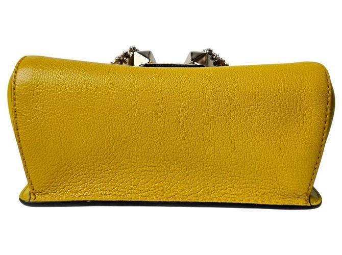 Borsa a tracolla 2-way Madeline Jimmy Choo Giallo - vista 7