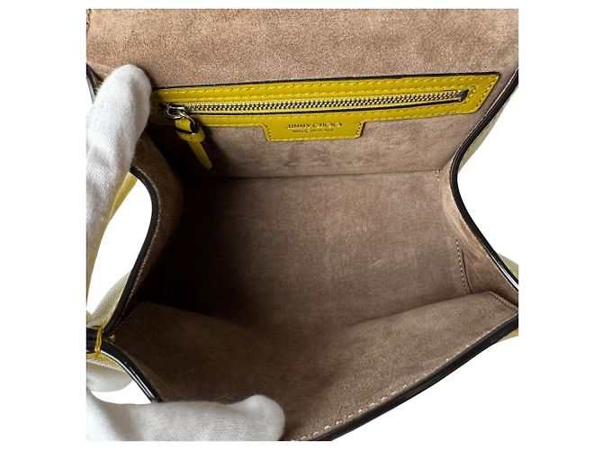 Borsa a tracolla 2-way Madeline Jimmy Choo Giallo - vista 9