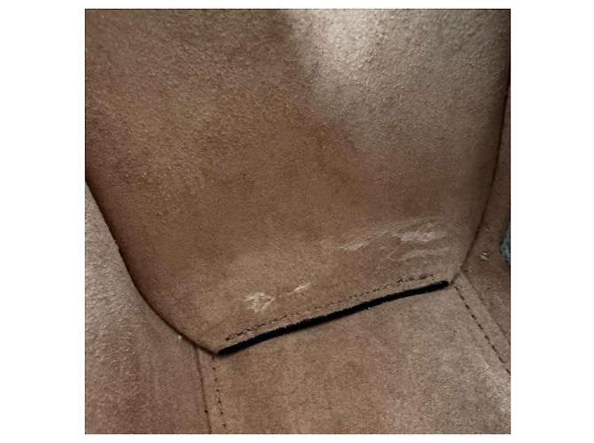 Borsa Mini Passpa Tote Valextra Marrone Nero Beige - vista 19