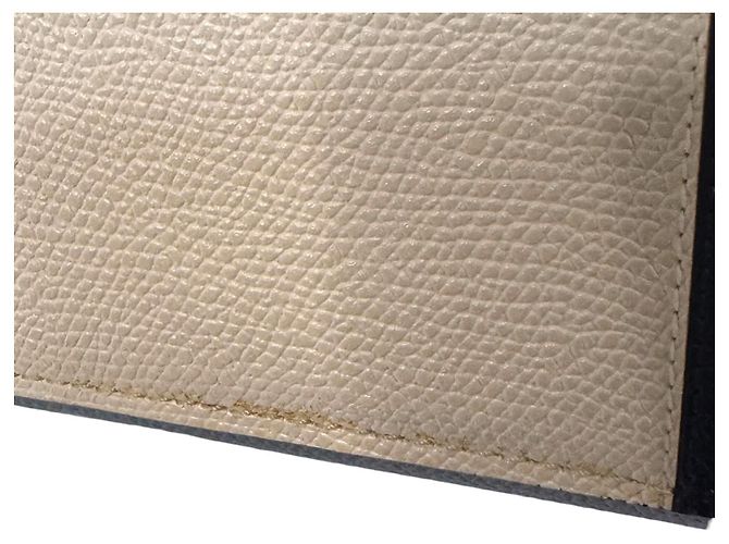 Borsa Mini Passpa Tote Valextra Marrone Nero Beige - vista 20