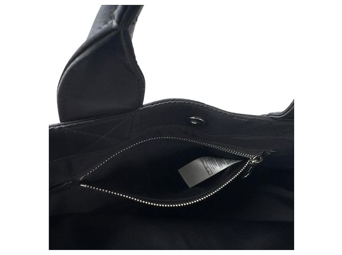 Borsa Tote/Borsa a Tracolla Burberry Artie 2-Way in Nylon Nero - vista 7