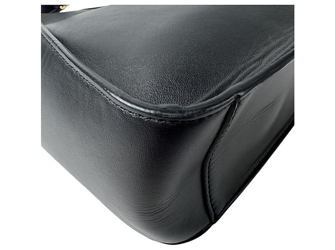 Stella Mc Cartney Borsa a tracolla Stella McCartney con logo traforato Nero - vista 13