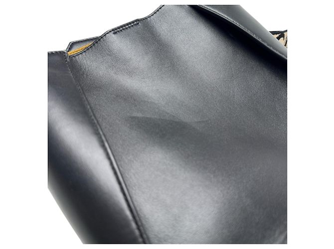 Stella Mc Cartney Borsa a tracolla Stella McCartney con logo traforato Nero - vista 17