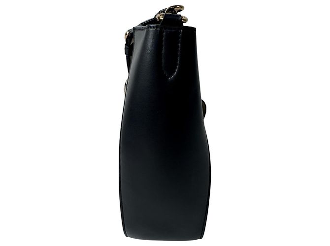 Stella Mc Cartney Borsa a tracolla Stella McCartney con logo traforato Nero - vista 4