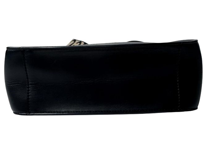 Stella Mc Cartney Borsa a tracolla Stella McCartney con logo traforato Nero - vista 6