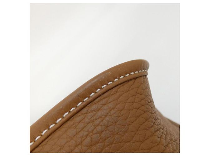 Hermès Sac à épaule Hermes Evelyne 3 PM Marron - vue 3