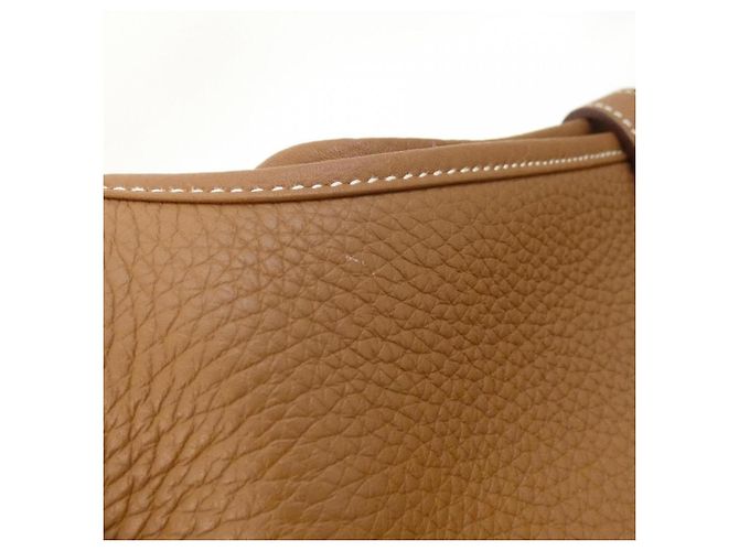Hermès Sac à épaule Hermes Evelyne 3 PM Marron - vue 4