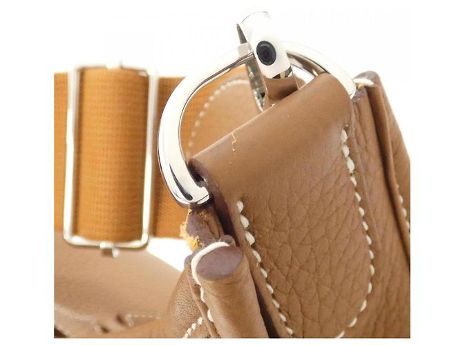 Hermès Sac à épaule Hermes Evelyne 3 PM Marron - vue 6