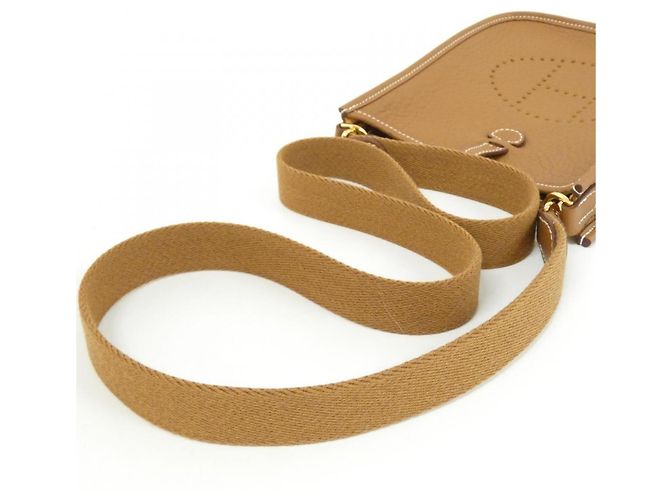 Hermès Borsa a tracolla Hermes Evelyne Marrone - vista 5