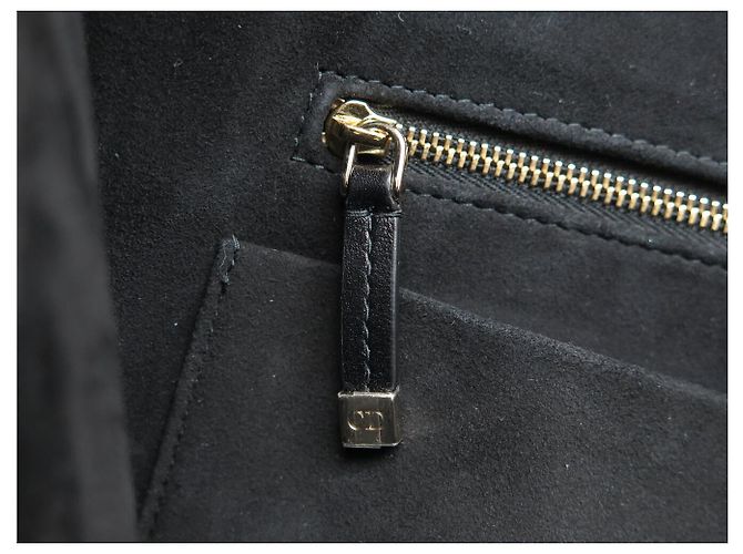 Autre Marque BORSA A MANO DIOR ESSENTIAL MM IN PELLE ARCHICANNAGE NERA CABAS TOTE HAND BAG Nero - vista 12