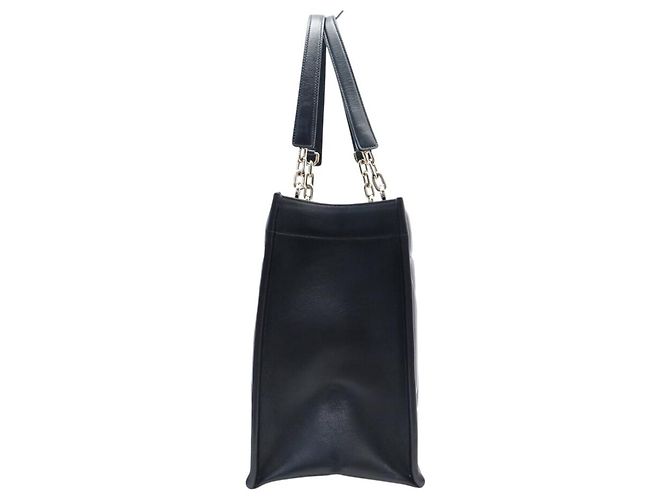 Autre Marque BORSA A MANO DIOR ESSENTIAL MM IN PELLE ARCHICANNAGE NERA CABAS TOTE HAND BAG Nero - vista 3