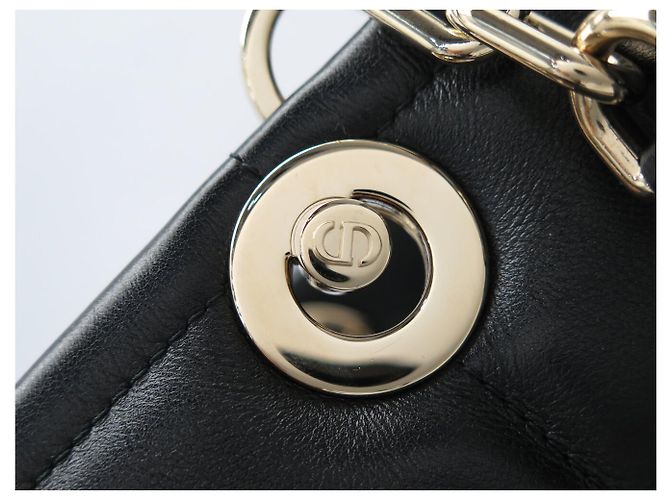 Autre Marque BORSA A MANO DIOR ESSENTIAL MM IN PELLE ARCHICANNAGE NERA CABAS TOTE HAND BAG Nero - vista 8
