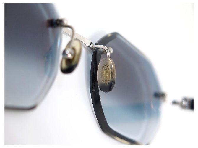 GAFAS DE SOL CARTIER DECOR C ALLONGE CT0439S BOIS SUNGLASSES NUEVAS Plata - vista 10