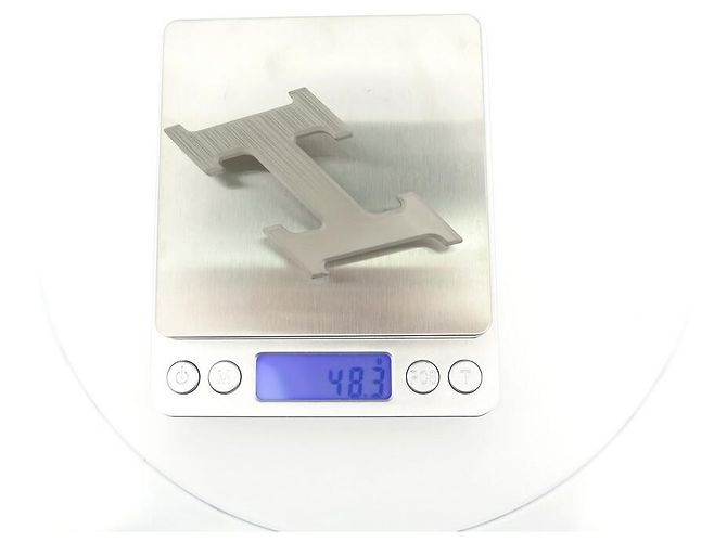 Hermès NEUE HERMES H SPEED PR LIEN 32MM MATT SILBER PVD GÜRTELSCHNALLE - Ansicht 7