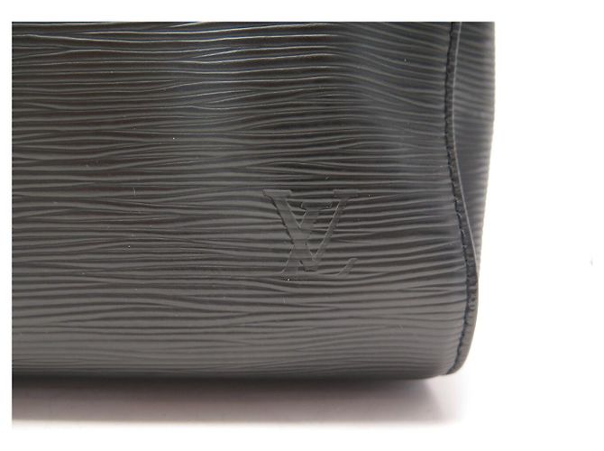 BORSA A MANO LOUIS VUITTON SPEEDY 35 M42992 PELLE EPI NOIR BLACK Nero - vista 10
