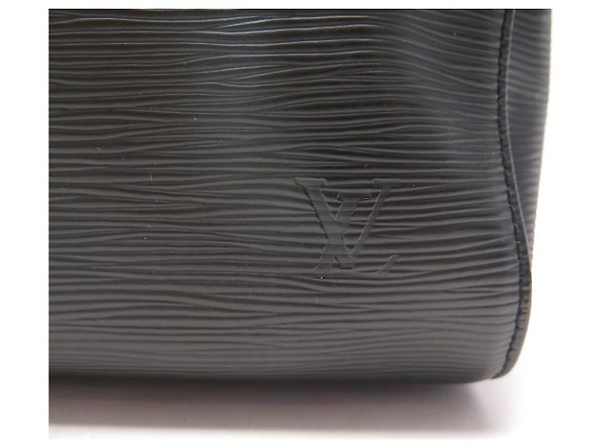 BORSA A MANO LOUIS VUITTON SPEEDY 35 M42992 PELLE EPI NOIR BLACK Nero - vista 11