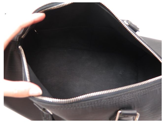 BORSA A MANO LOUIS VUITTON SPEEDY 35 M42992 PELLE EPI NOIR BLACK Nero - vista 13