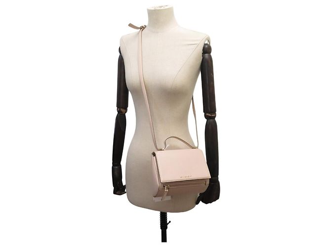NUOVA BORSA A MANO GIVENCHY PANDORA MINI PELLE ROSA BB05256006 BORSA A TRACCOLLA - vista 5
