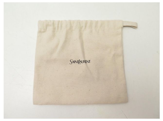 Autre Marque NUOVA MICRO BORSA A MANO SAINT LAURENT CALYPSO 778868 PELLE NERA SAC POUCH Nero - vista 10