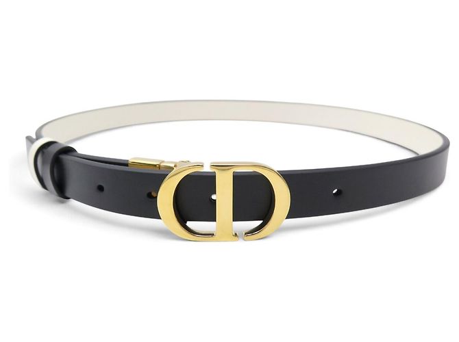 Christian Dior NEW DIOR 30 MONTAIGNE REVERSIBLE BELT BLACK & WHITE LEATHER T80 B0446UWGA - view 2