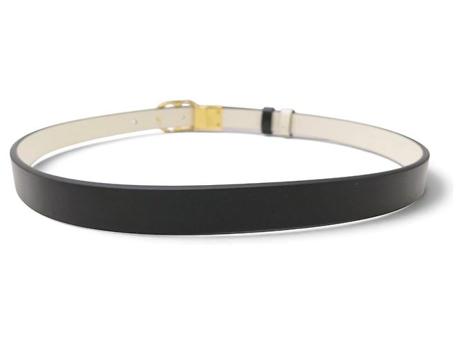Christian Dior NEW DIOR 30 MONTAIGNE REVERSIBLE BELT BLACK & WHITE LEATHER T80 B0446UWGA - view 4