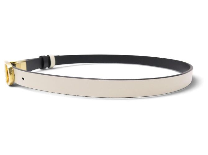 Christian Dior NEW DIOR 30 MONTAIGNE REVERSIBLE BELT BLACK & WHITE LEATHER T80 B0446UWGA - view 8