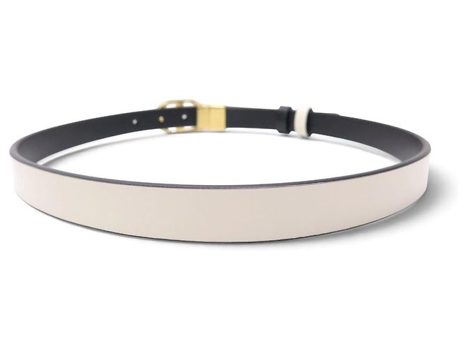 Christian Dior NEW DIOR 30 MONTAIGNE REVERSIBLE BELT BLACK & WHITE LEATHER T80 B0446UWGA - view 9