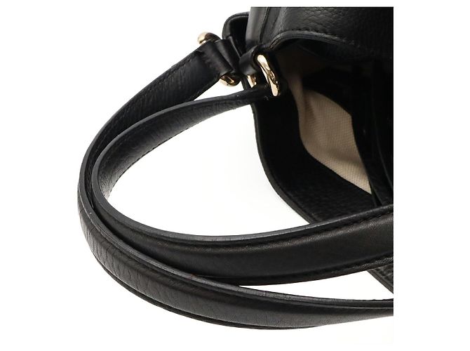 Gucci Soho Ledertote Schwarz - Ansicht 4