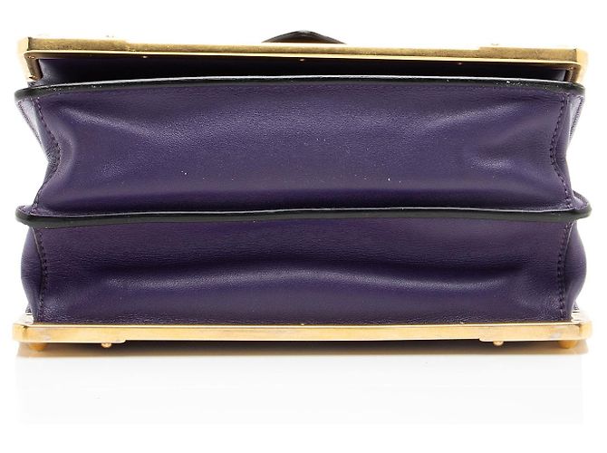 Bolsa de Ombro Cahier Prada em couro de bezerro Preto - vista 4