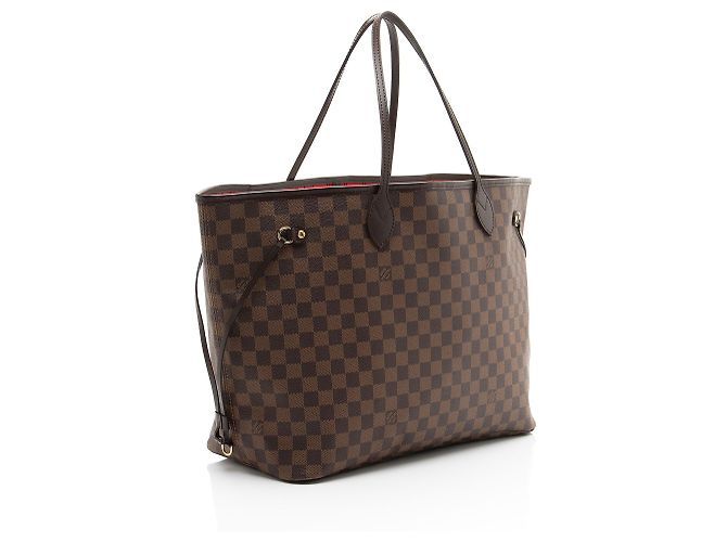 Louis Vuitton Damier Ebene Neverfull GM Tote Braun - Ansicht 2