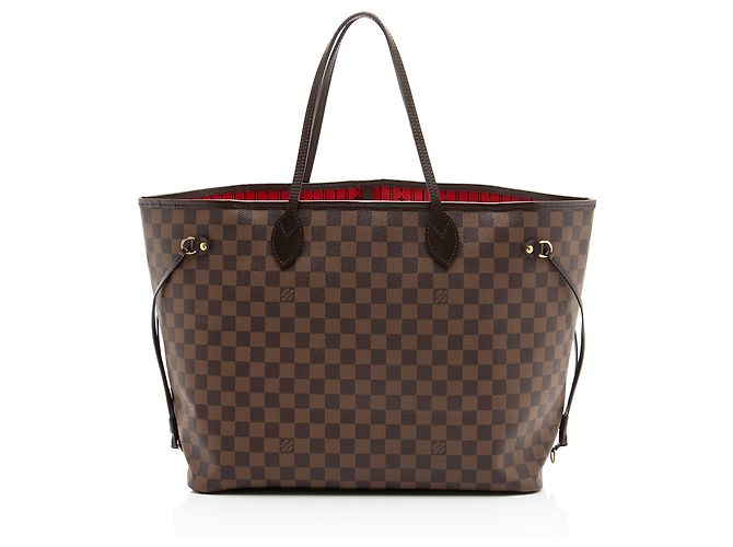 Louis Vuitton Damier Ebene Neverfull GM Tote Braun - Ansicht 3